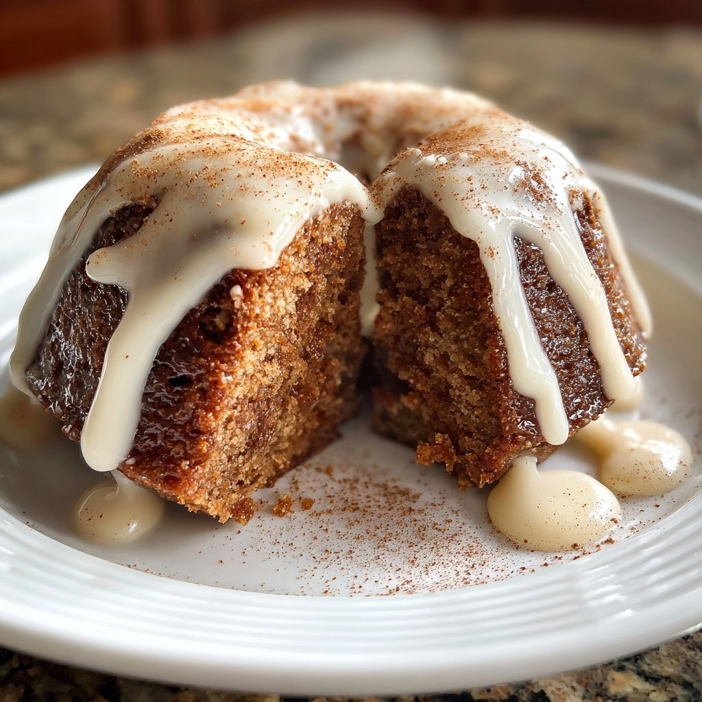 Gingerbread Pudding Cake